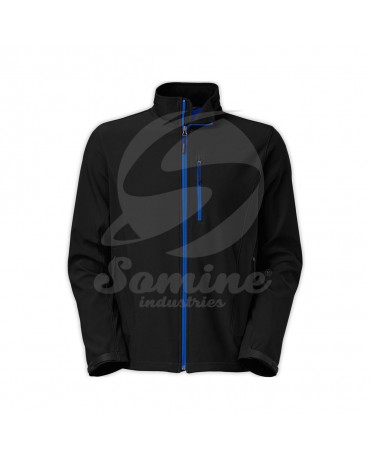 ST-7710 New Black Custom Design Soft Shell Jacket