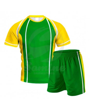 ST-10102 Green and Yellow Volleyball Uniform