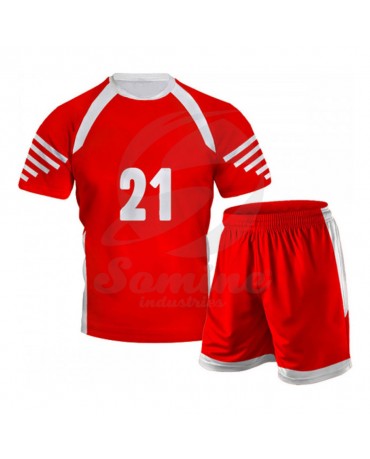 ST-10104 Red Volleyball Uniform