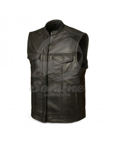 ST-5302 Professional Men Leather Vest