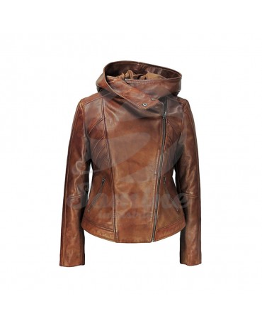 ST-5112 New Outfit Women Leather Jacket