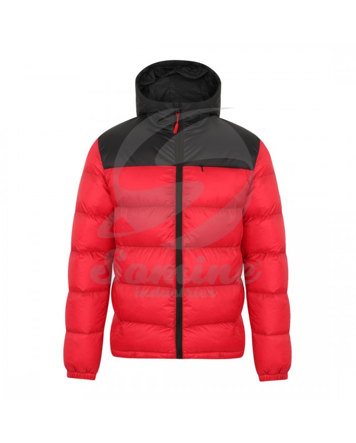 Red and Black Bubble Jacket