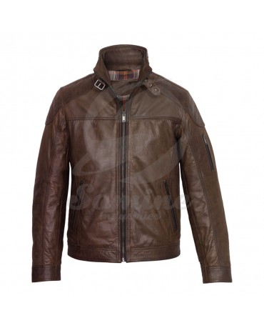 Custom Leather Men Jacket